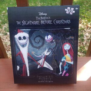 Prime3D Nightmare Before Christmas Prime 3D Puzzle- 500 Pieces